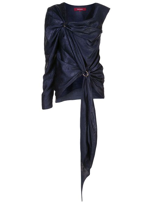 Nezha asymmetric top - Blue