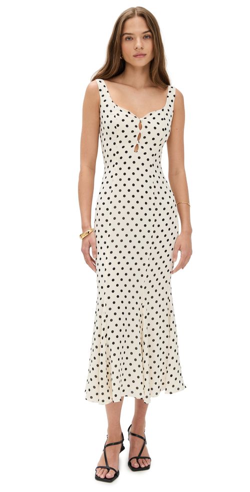knee length dresses for ladies Katrina Butterfly Sleeve Midi Dress