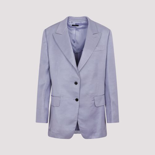 Soft Fluid Twill Boyfriend Jacket