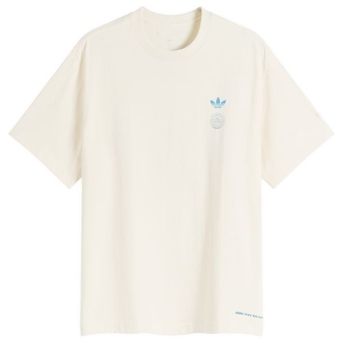 Men's x Bad Bunny London Tour Merch T-Shirt in Cream White