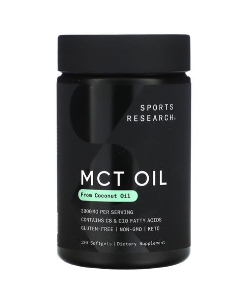 Mct Oil 3 000 mg 120 Softgels (1 - 000 mg per Softgel)