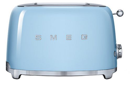 50's Retro Style Pastel Blue 2-Slice Toaster