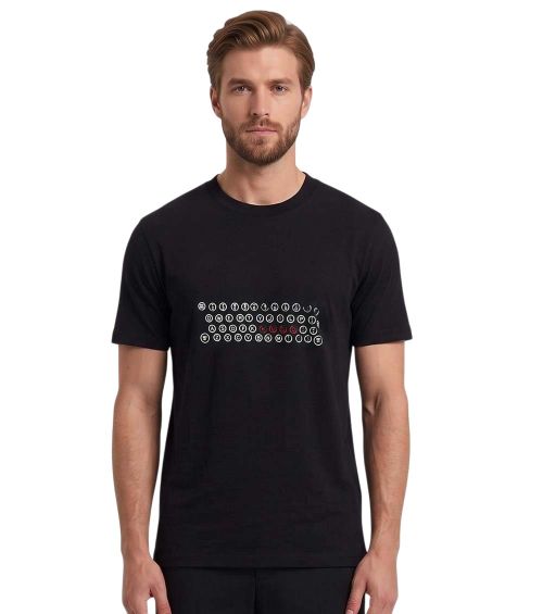 Black Crew Neck T-Shirt