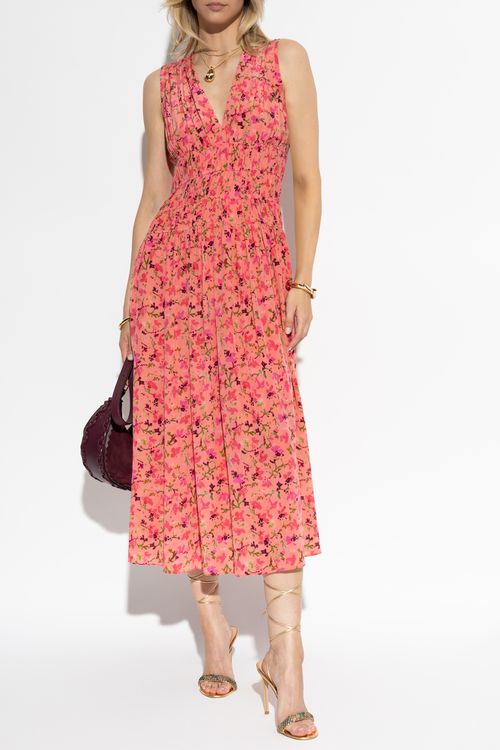 Silk Dress "Sylvie", Women's, Pink