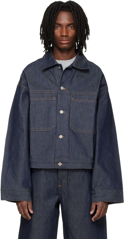 Navy Blaze Denim Jacket