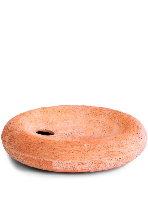 Large Salt clay vase (6,5cm) - Orange