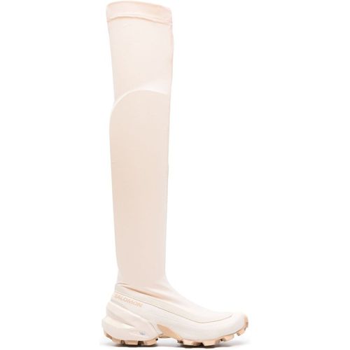 Mm6 X Salomon Over The Knee Boots