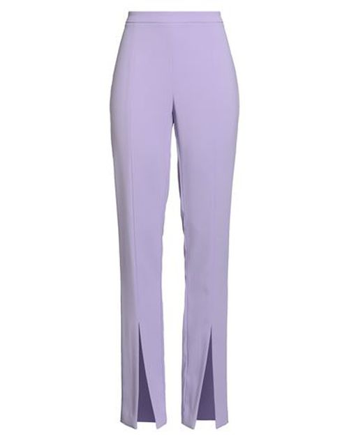Woman Pants Lilac Size 8 Polyester, Elastane