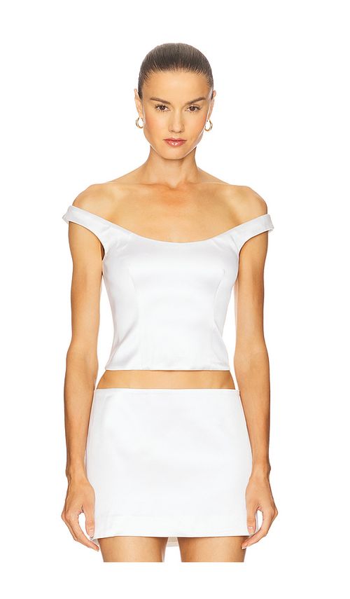 Camila Coelho Elora Top in Ivory. XS also in L, M, S