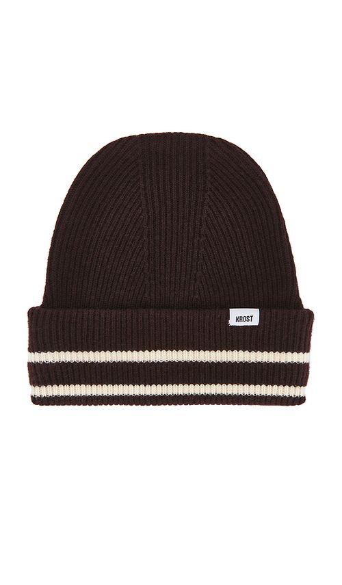 KROST BEANIE in Brown