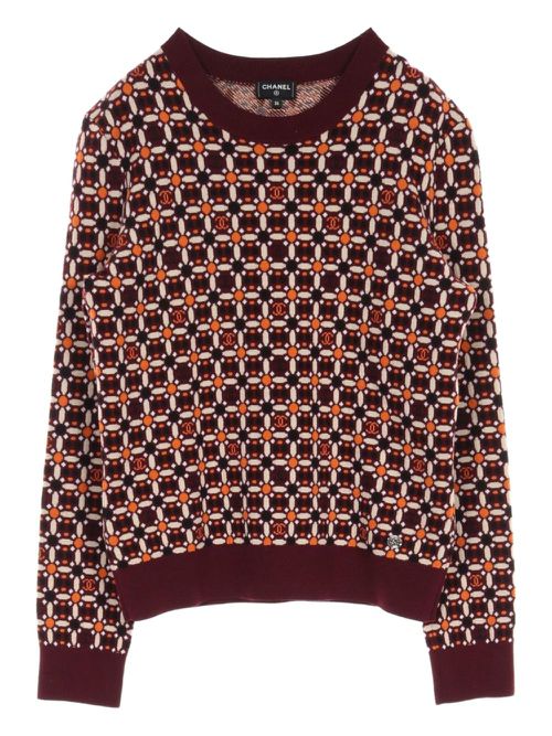 1986-1988 Coco Mark sweater - Red