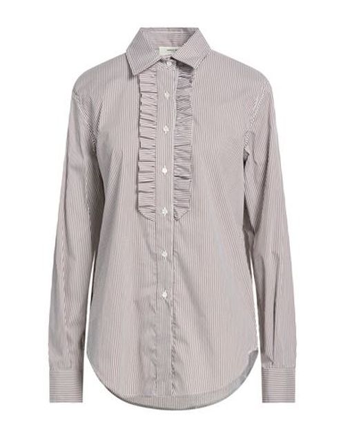 Woman Shirt White Size 8 Cotton, Polyamide, Elastane