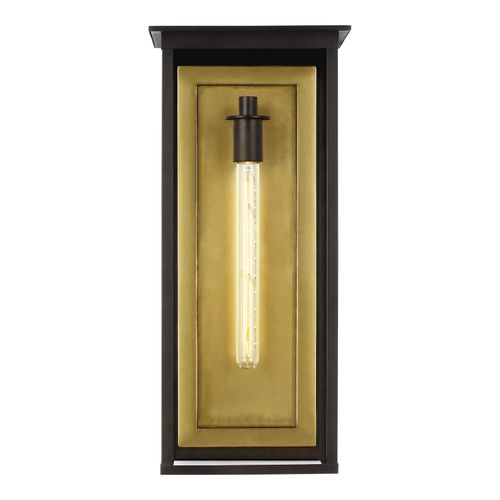 Visual Comfort Studio Freeport Outdoor Wall Light in Heritage Copper by Chapman & Myer