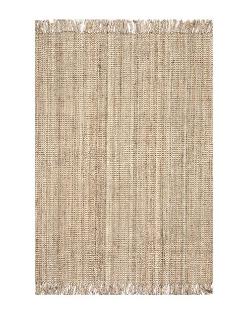 Hand Woven Chunky Loop Jute Rug