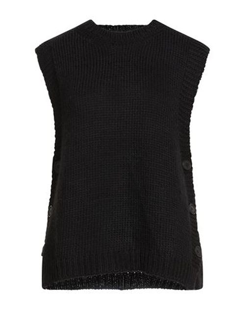 Woman Sweater Black Size M Acrylic, Polyester, Wool