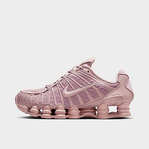 Women's Shox TL Casual Shoes in Particle Rose/Metallic Silver/Particle Rose