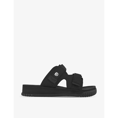 Womens Black Chill Out Backless Eva Sandals