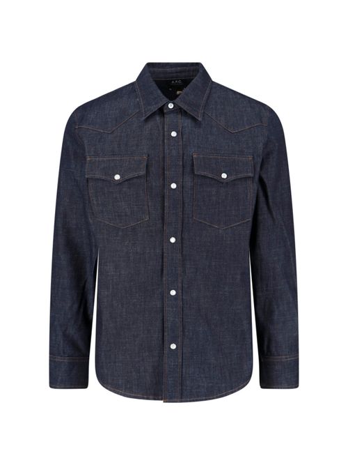 A. p.c. Men's 100% Organic Cotton Shirt