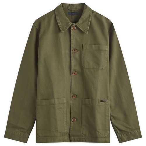 Nudie Jeans Co Men's Nudie Barney Worker Jacket in Olive