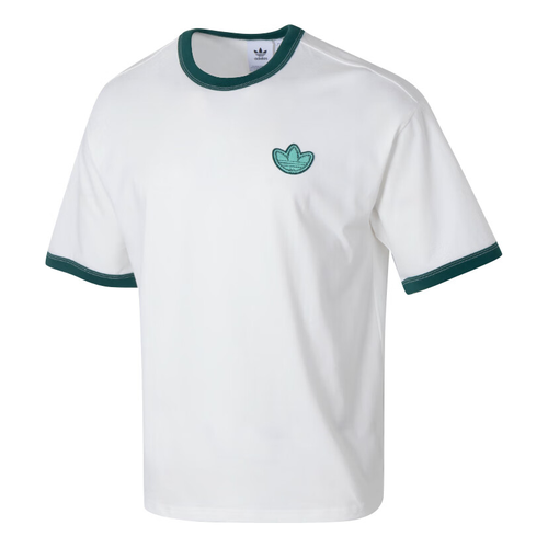 Originals logo T-Shirt Asia Sizing 'White Green'