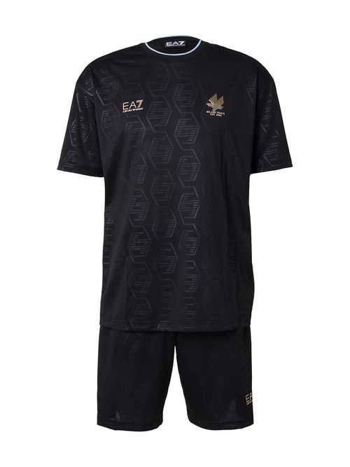 Emporio Armani Completo per l'allenamento blu chiaro / oro / grigio scuro / nero