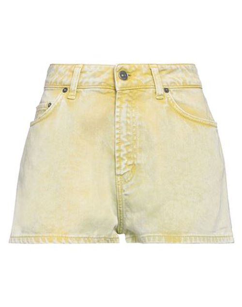 Woman Denim shorts Acid green