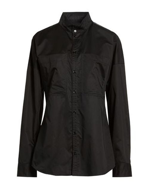 Woman Shirt Black Size 8 Cotton