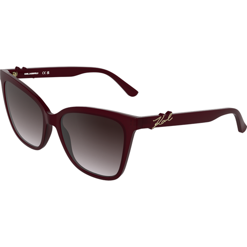 Karl Lagerfeld Vrouw Karl Lagerfeld KL6223S 601 Zonnebrillen Bio-geïnjecteerd Bordeaux Altviool Kwadraat Normaa