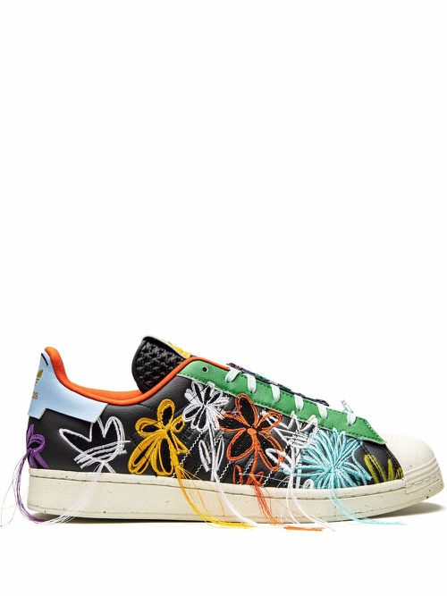 아디다스 남성 Adizero Boston 13 performance sneakers - Green