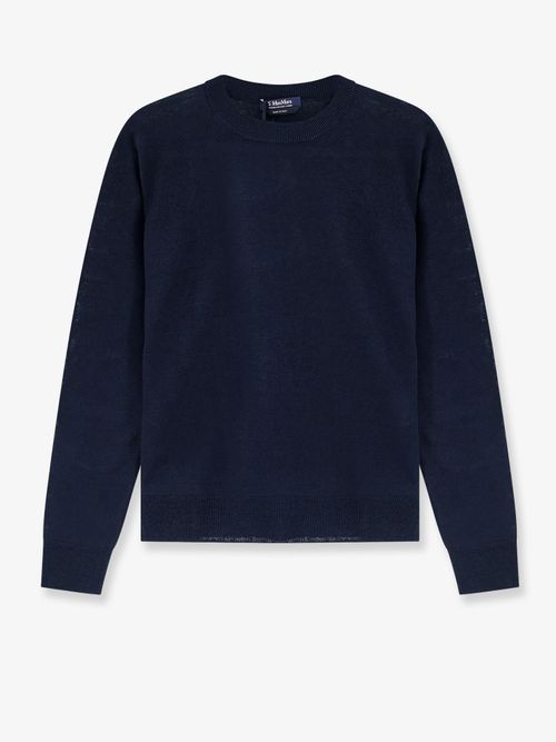 Linen Sweater — Navy