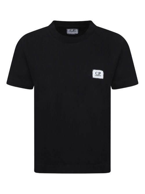 Logo-patch T-shirt - Black