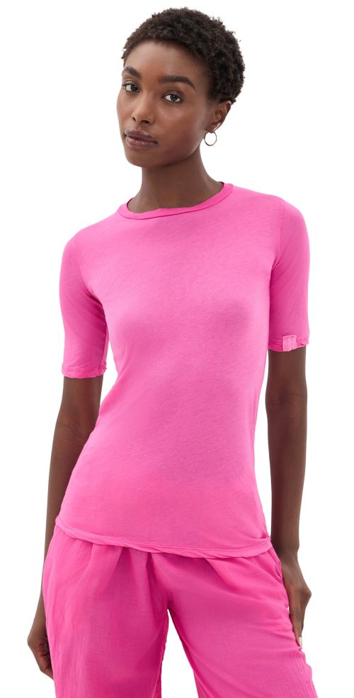 Victoria Tissue Cotton T-Shirt Diva
