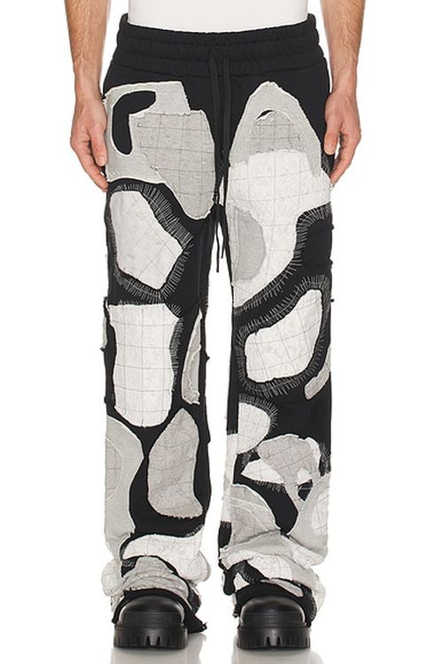 Who Decides War by Ev Bravado Atom Sweatpant in Multi - Grey. 32 also
