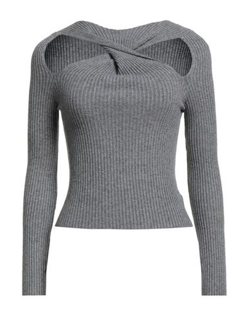 Woman Sweater Grey Size ONESIZE Viscose, Polyester, Polyamide
