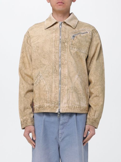 Jacket Men color Green