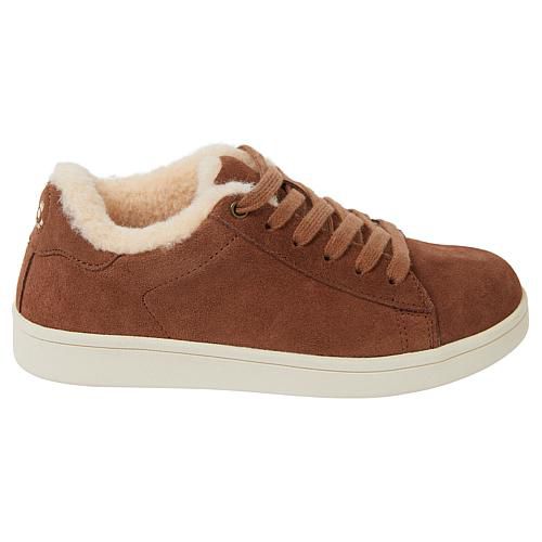 ® Natasha Suede Sneaker w/Rain & Stain Repellent