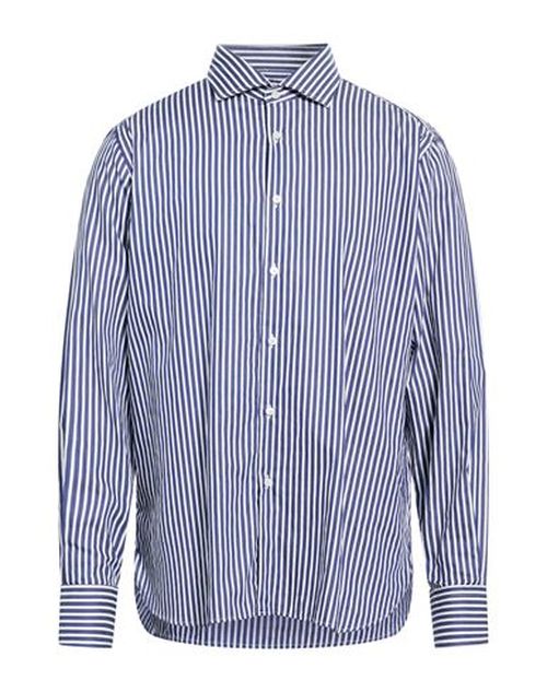 Man Shirt Navy Size 17 ½ Cotton