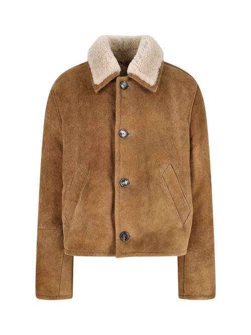 Mens 100% Sheep Leather Jacket