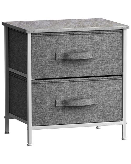 Nightstand With 2 Drawers