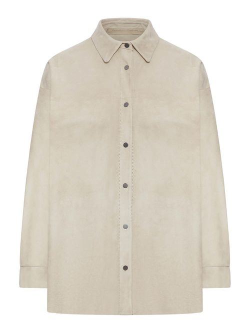 Suede Overshirt