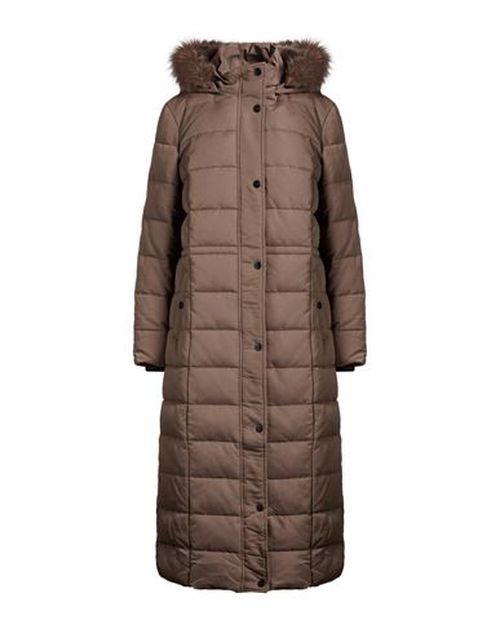 Woman Puffer Taupe Size XS Polyester