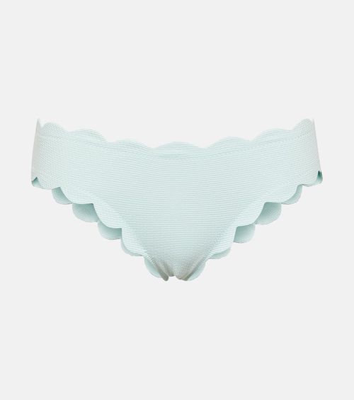 Marysia Scalloped strapless swimsuit