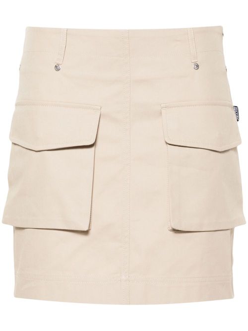 Cargo-pockets miniskirt - Neutrals