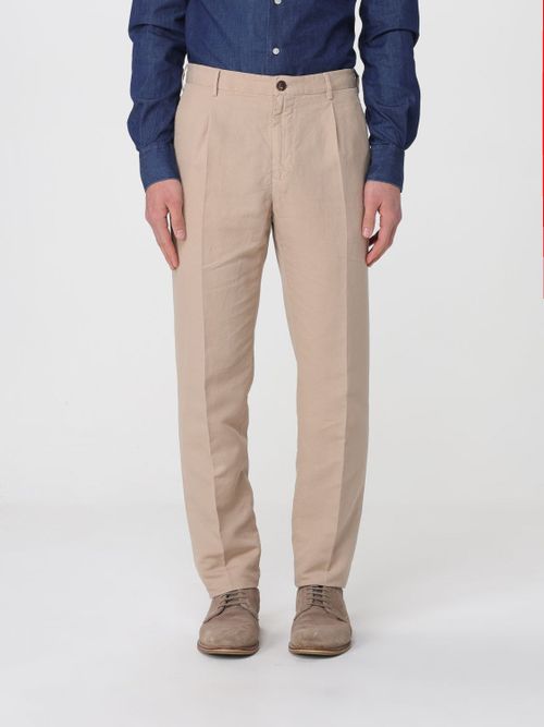 Pants Men color Beige