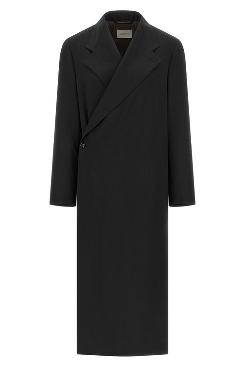 Wool Crêpe Coat