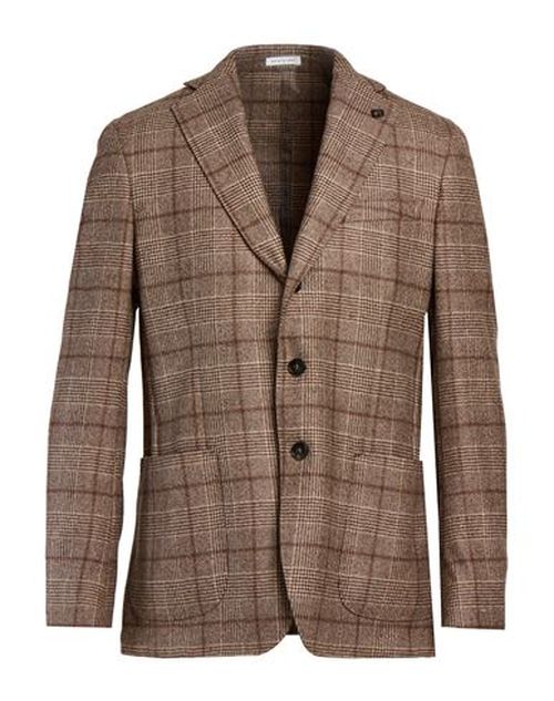 Man Blazer Taupe Size 40 Virgin Wool