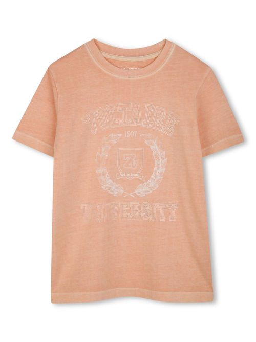 Logo-print T-shirt - Pink