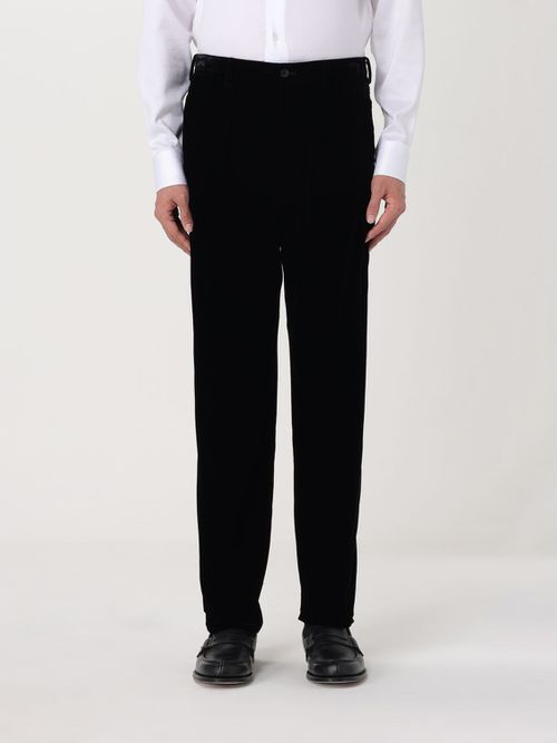 Pants Men color Black