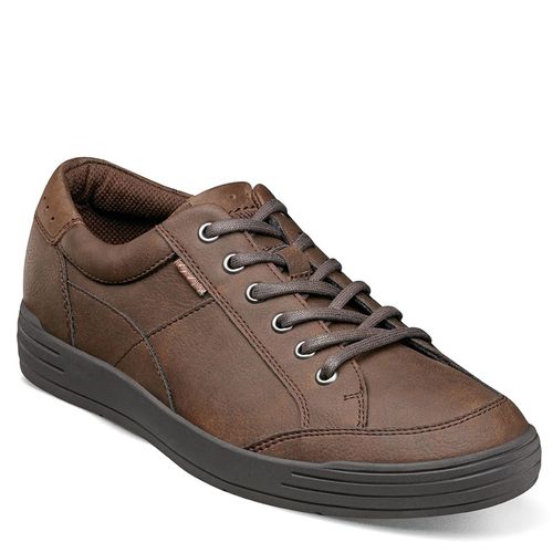 Men's Kore City Walk Lace To Toe Oxford Shoes (Dark Brown)
