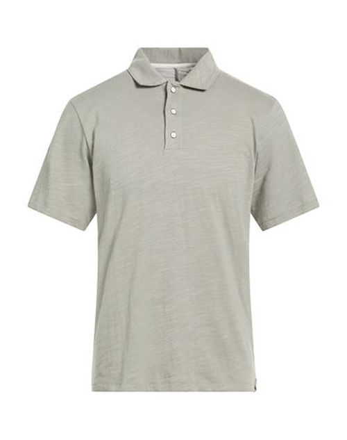 Man Polo shirt Grey Size L Cotton